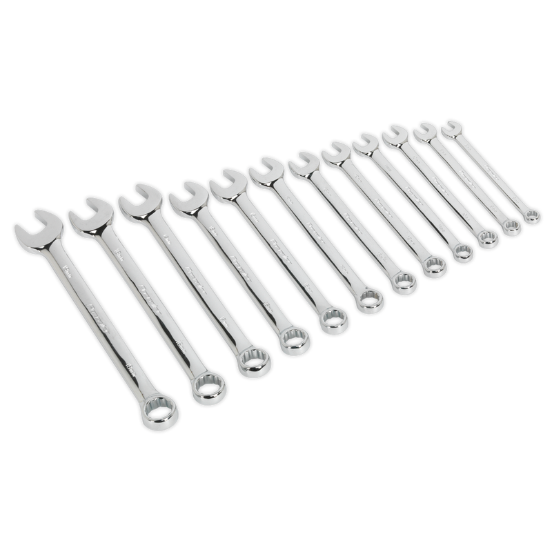 Combination Spanner Set 12pc Metric | Pipe Manufacturers Ltd..