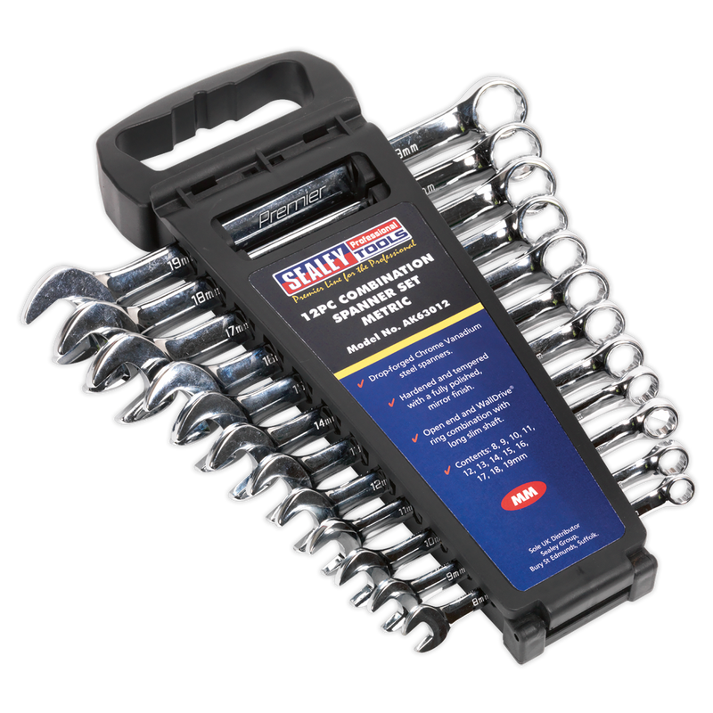 Combination Spanner Set 12pc Metric | Pipe Manufacturers Ltd..