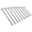 Combination Spanner Set 10pc Extra Long Metric | Pipe Manufacturers Ltd..