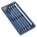 Double End Ring Spanner Set 7pc Extra Long Metric | Pipe Manufacturers Ltd..