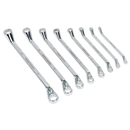 Offset Double End Ring Spanner Set 8pc Metric | Pipe Manufacturers Ltd..
