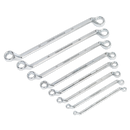 Offset Double End Ring Spanner Set 8pc Metric | Pipe Manufacturers Ltd..