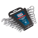 Combination Spanner Set 8pc Cold Stamped Metric | Pipe Manufacturers Ltd..