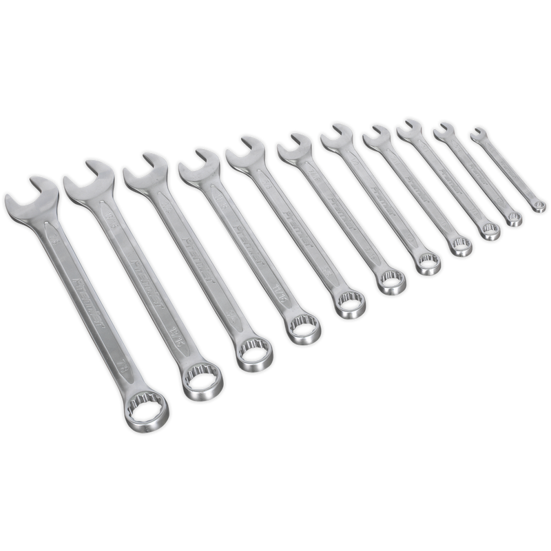 Combination Spanner Set 11pc Imperial | Pipe Manufacturers Ltd..