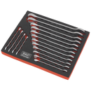 Combination Spanner Set 16pc Metric | Pipe Manufacturers Ltd..