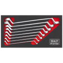 Offset Double End Ring Spanner Set 8pc Metric | Pipe Manufacturers Ltd..