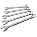 Combination Spanner Set 5pc Jumbo Metric | Pipe Manufacturers Ltd..