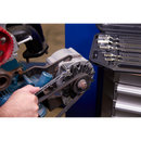 Double Flexi-Head Socket Spanner Set 6pc Fully Polished Metric | Pipe Manufacturers Ltd..