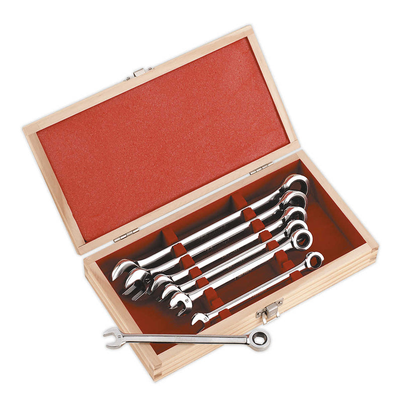 7pc Gearless Combination Wrench Set
