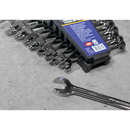 Combination Ratchet Spanner Set 10pc Extra Long Metric | Pipe Manufacturers Ltd..