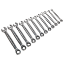 Ratchet Combination Spanner Set 12pc - Metric | Pipe Manufacturers Ltd..
