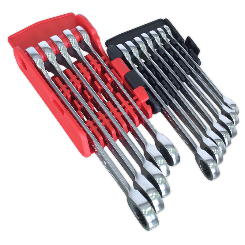 Ratchet Combination Spanner Set 12pc - Metric | Pipe Manufacturers Ltd..