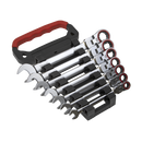 Flexi-Head Ratchet Combination Spanner Set 7pc Metric | Pipe Manufacturers Ltd..
