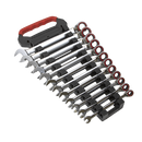 Reversible Ratchet Combination Spanner Set 12pc Metric | Pipe Manufacturers Ltd..