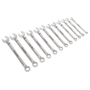 12pc Anti-Slip Combination Spanner Set