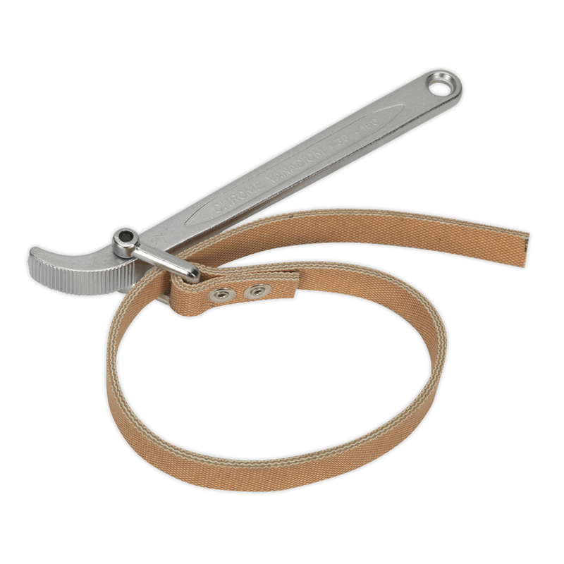 Oil Filter Strap Wrench ¯60-140mm Capacity | Pipe Manufacturers Ltd..