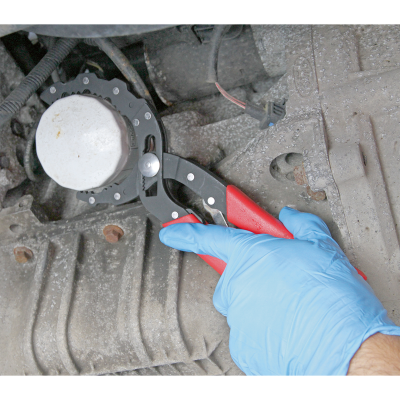 Oil Filter Pliers - Auto-Adjusting | Pipe Manufacturers Ltd..