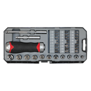 Fine Tooth Ratchet Screwdriver & Accessory Set 38pc | Pipe Manufacturers Ltd..