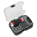 Fine Tooth Ratchet Screwdriver & Accessory Set 24pc Stubby | Pipe Manufacturers Ltd..