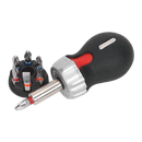 Fine Tooth Ratchet Screwdriver Set 8pc Stubby Platinum Series | Pipe Manufacturers Ltd..