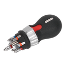 Fine Tooth Ratchet Screwdriver Set 8pc Stubby Platinum Series | Pipe Manufacturers Ltd..