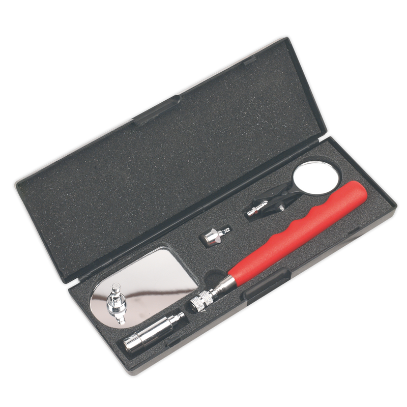 Telescopic Magnetic Pick-Up & Inspection Tool Kit 5pc | Pipe Manufacturers Ltd..