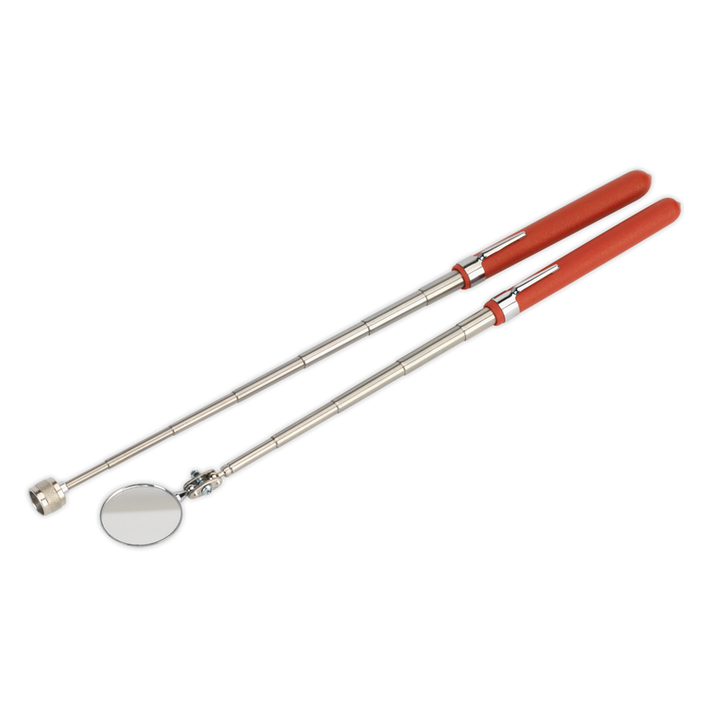 Telescopic Magnetic Pick-Up & Mirror Set 2pc | Pipe Manufacturers Ltd..