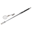 Telescopic Magnetic Pick-Up Tool with LED Light, Inspection Mirror & Washer Jet Tool | Pipe Manufacturers Ltd..