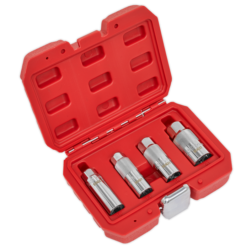 Spark Plug Socket Set 4pc 3/8"Sq Drive | Pipe Manufacturers Ltd..