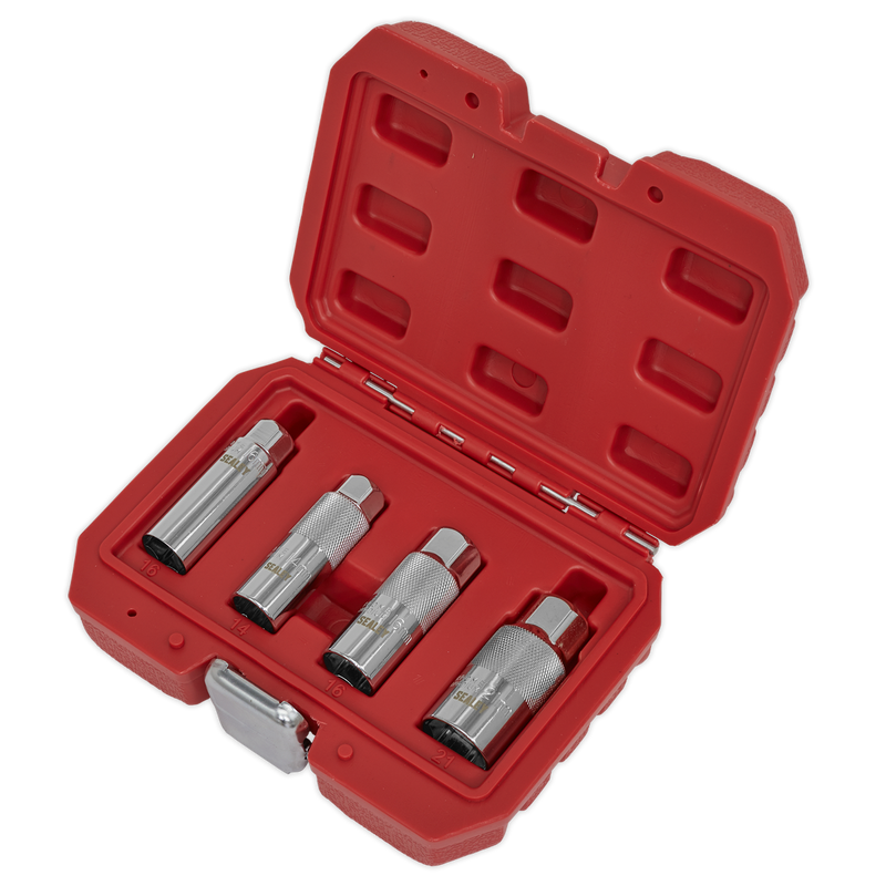 Spark Plug Socket Set 4pc 3/8"Sq Drive | Pipe Manufacturers Ltd..