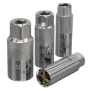 Magnetic Spark Plug Socket Set 4pc 3/8"Sq Drive | Pipe Manufacturers Ltd..