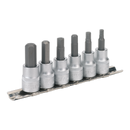 Hex Key Socket Bit Set 6pc 3/8"Sq Drive Metric | Pipe Manufacturers Ltd..
