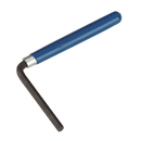 Hex Wrench 7mm Angled Head Long Reach | Pipe Manufacturers Ltd..