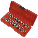Oil Drain Plug Key Set 21pc 3/8"Sq Drive | Pipe Manufacturers Ltd..