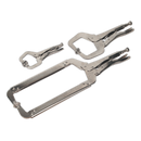 Locking 'C' Clamp Set 3pc | Pipe Manufacturers Ltd..