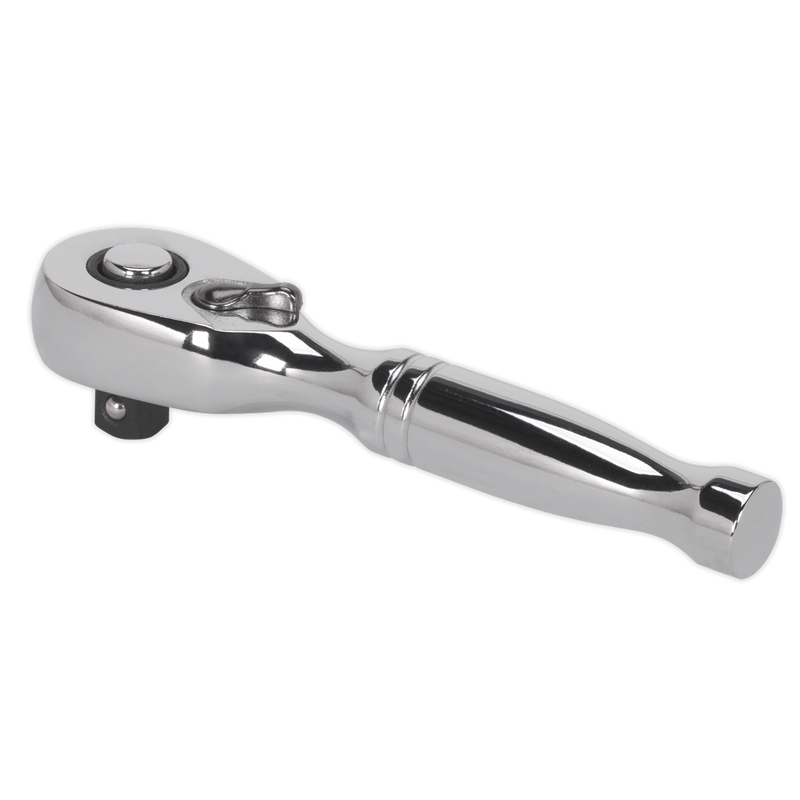 Stubby Ratchet Wrench 1/4"Sq Drive Pear-Head Flip Reverse | Pipe Manufacturers Ltd..