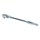 Ratchet Wrench Flexi-Head 300mm 3/8"Sq Drive Pear-Head Flip Reverse | Pipe Manufacturers Ltd..