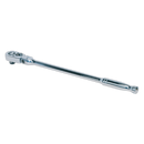 Ratchet Wrench Flexi-Head 445mm 1/2"Sq Drive Pear-Head Flip Reverse | Pipe Manufacturers Ltd..