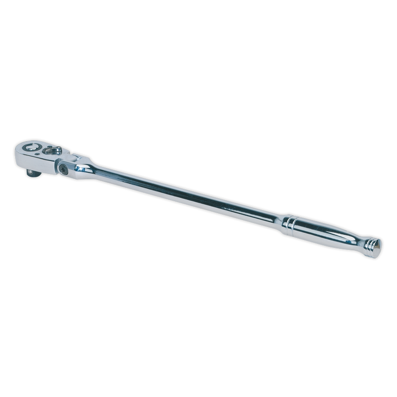 Ratchet Wrench Flexi-Head 445mm 1/2"Sq Drive Pear-Head Flip Reverse | Pipe Manufacturers Ltd..