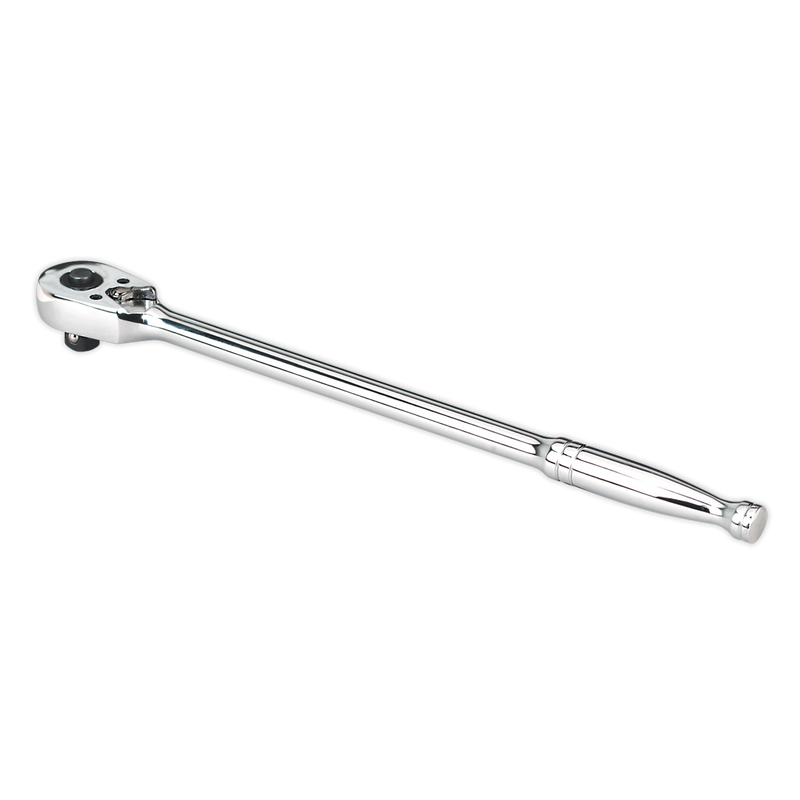 Ratchet Wrench Long Pattern 375mm 1/2"Sq Drive Pear-Head Flip Reverse | Pipe Manufacturers Ltd..