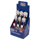 Ratchet Wrenches 1/4", 3/8" & 1/2"Sq Drive Pear-Head Flip Reverse Display Box of 9 | Pipe Manufacturers Ltd..