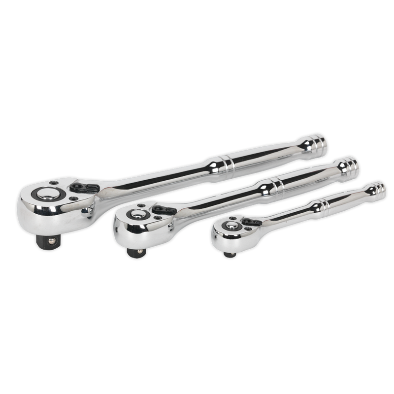 Ratchet Wrench Set 3pc Pear-Head Flip Reverse | Pipe Manufacturers Ltd..