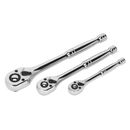 Ratchet Wrench Set 3pc Pear-Head Flip Reverse | Pipe Manufacturers Ltd..