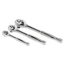 Ratchet Wrench Set 3pc Pear-Head Flip Reverse | Pipe Manufacturers Ltd..