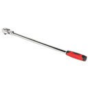 Ratchet Wrench Flexi-Head Extra Long 600mm 1/2"Sq Drive | Pipe Manufacturers Ltd..