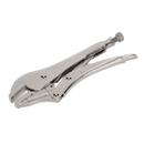 Locking Pliers Straight Jaws 185mm 0-30mm Capacity | Pipe Manufacturers Ltd..