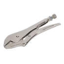 Locking Pliers Straight Jaws 230mm 0-45mm Capacity | Pipe Manufacturers Ltd..