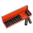 Impact Socket Set 12pc Deep 3/8"Sq Drive Metric/Imperial | Pipe Manufacturers Ltd..