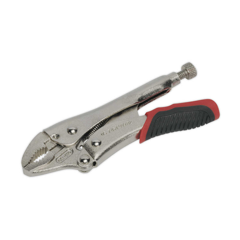 Locking Pliers Quick Release 140mm Curved Jaw | Pipe Manufacturers Ltd..