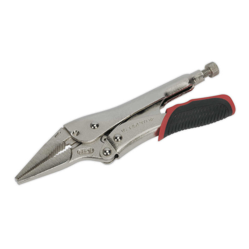 Locking Pliers Quick Release 170mm Long Nose | Pipe Manufacturers Ltd..